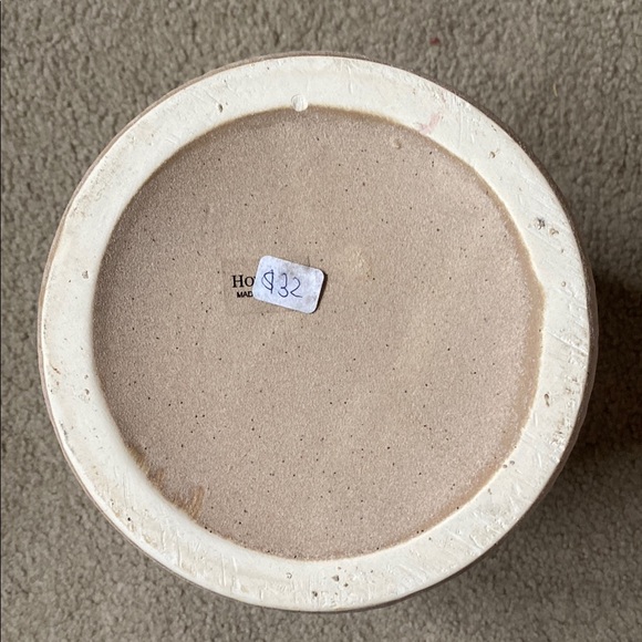 White Textured Planter Pot - Picture 6 of 6